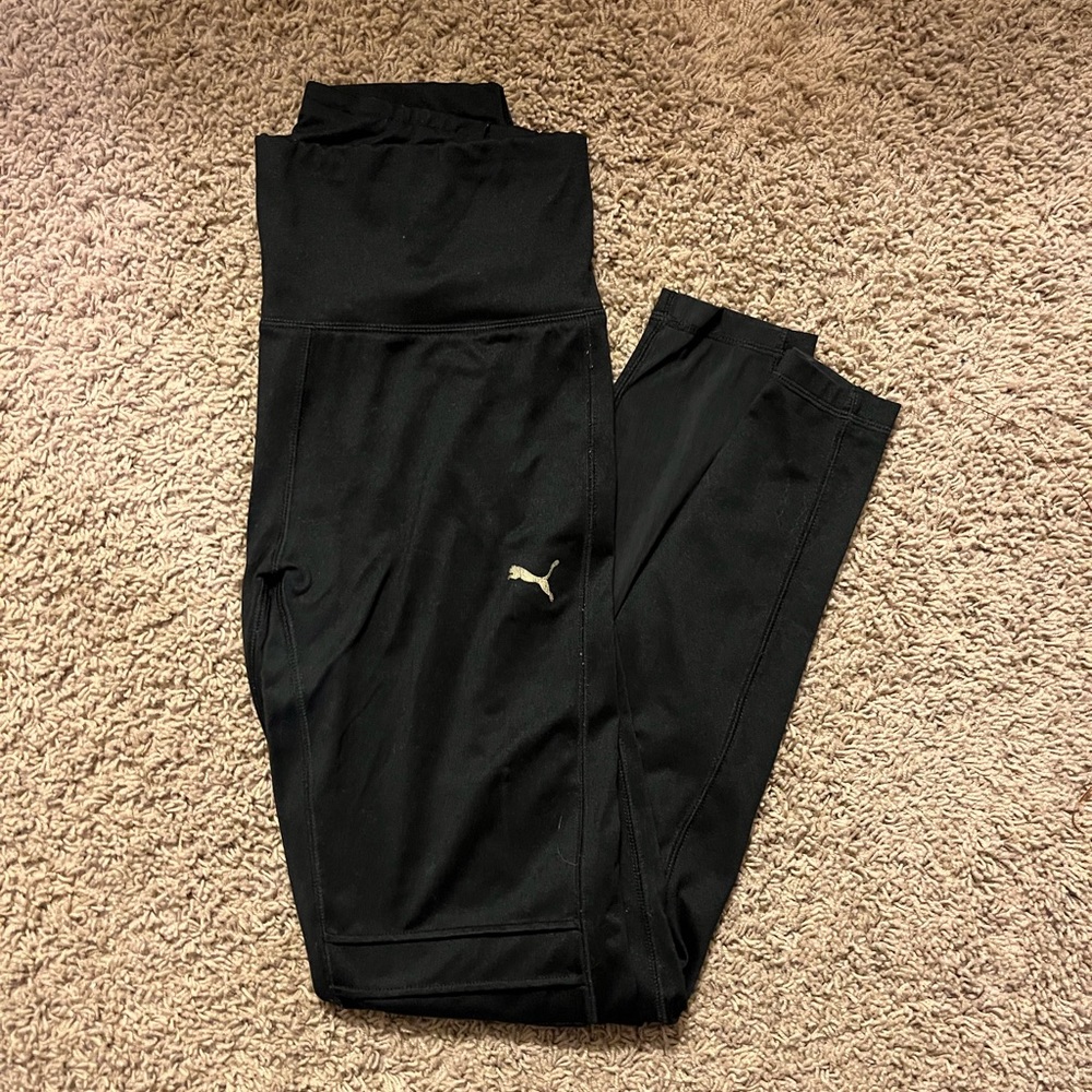 Black puma leggings size M